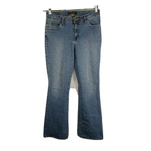 Southpole Jeans Bootcut Juniors Size 11 Light Wash Blue Logo Pocket Zipper Fly